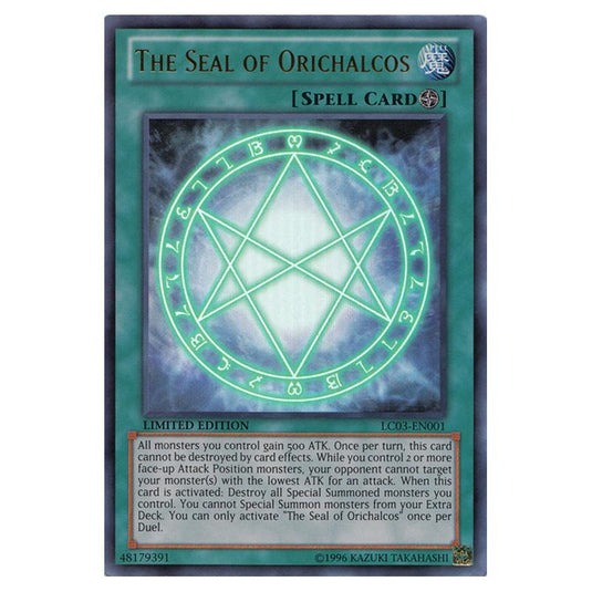 Yu-Gi-Oh! - Legendary Collection 3 - Yugi's World - The Seal of Orichalcos (Ultra Rare) LC03-EN001