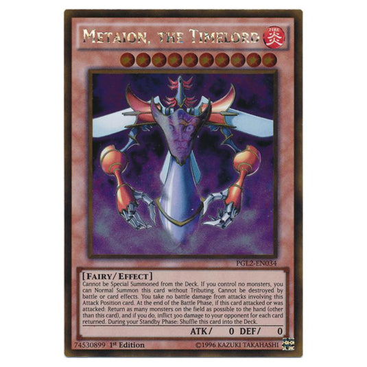 Yu-Gi-Oh! - Premium Gold - Return of the Bling - Metaion, the Timelord (Gold Rare) PGL2-EN034