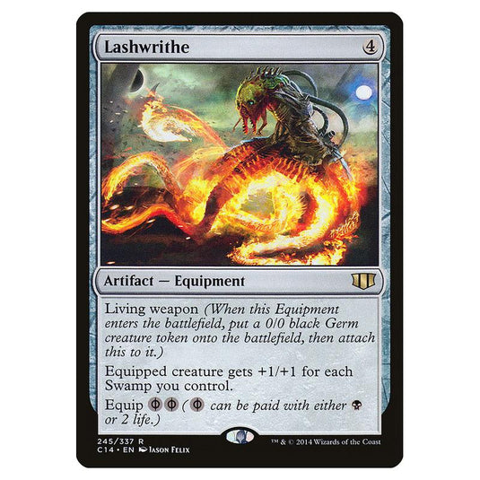 Magic The Gathering - Commander 2014 - Lashwrithe - 245