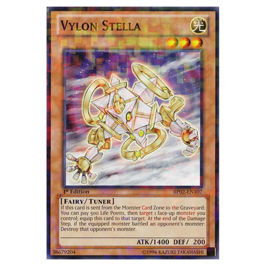 Yu-Gi-Oh! - Battle Pack 2 - War of the Giants - Vylon Stella (Mosaic Rare) BP02-EN107