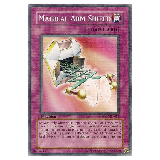 Yu-Gi-Oh! - Structure Deck - Dinosaur's Rage - Magical Arm Shield (Common) SD09-EN032