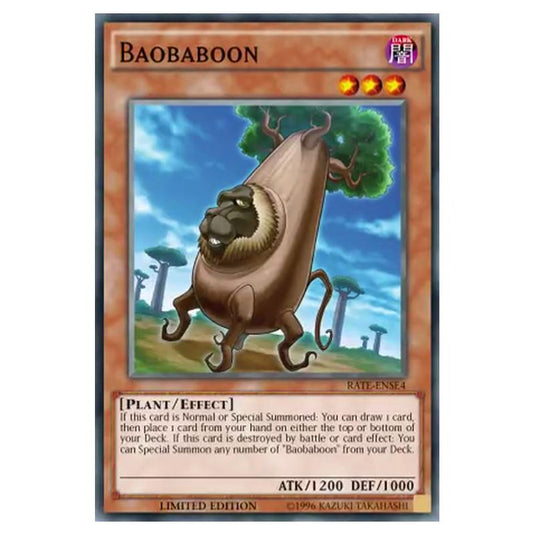 Yu-Gi-Oh! - Raging Tempest - Special Edition - Baobaboon (Super Rare) RATE-ENSE4