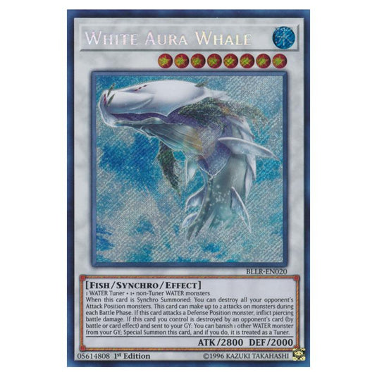 Yu-Gi-Oh! - Battles of Legend - Light's Revenge - White Aura Whale (Secret Rare) BLLR-EN020