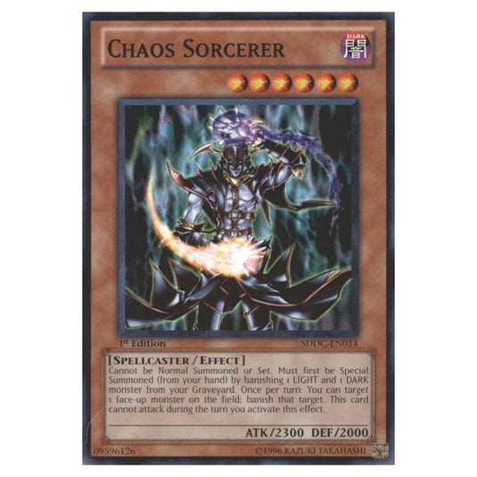 Yu-Gi-Oh! - Dragons Collide Structure Deck - Chaos Sorcerer (Common) SDDC-EN014