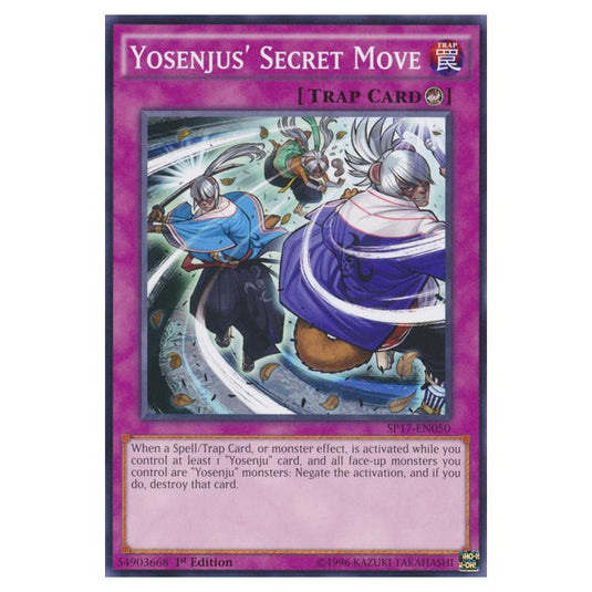 Yu-Gi-Oh! - Star Pack Battle Royal - Yosenjus' Secret Move (Common) SP17-EN050