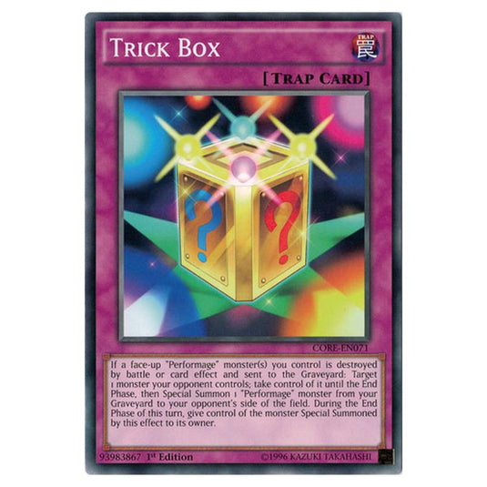 Yu-Gi-Oh! - Clash of Rebellions - Trick Box (Common) CORE-EN071