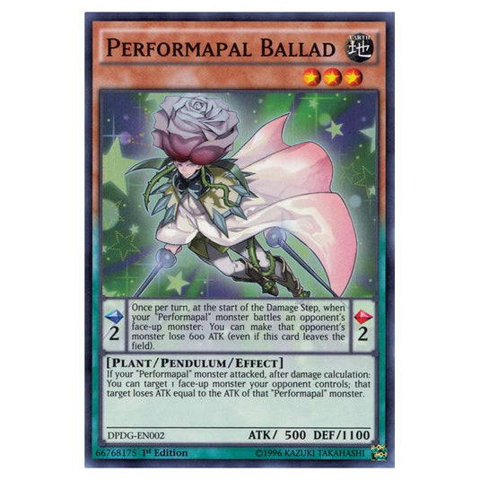 Yu-Gi-Oh! - Duelist Pack - Dimensional Guardians - Performapal Ballad (Super Rare) DPDG-EN002