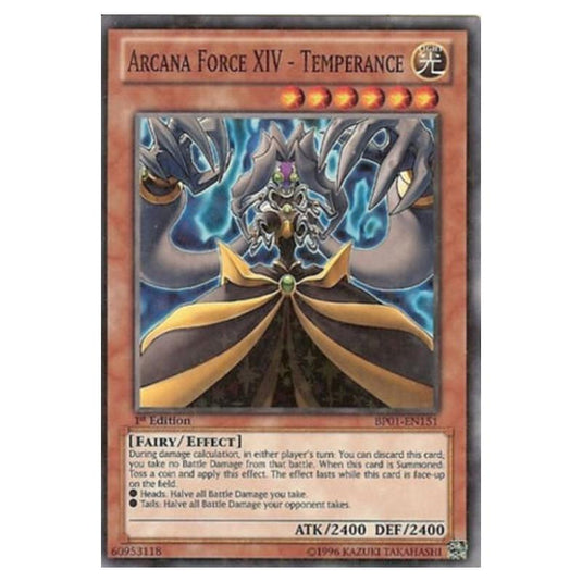 Yu-Gi-Oh! - Battle Pack - Epic Dawn - Arcana Force XIV - Temperance (Starfoil Rare) BP01-EN151