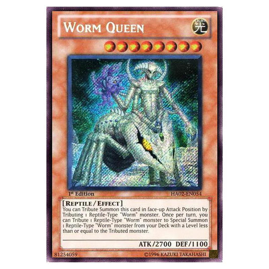 Yu-Gi-Oh! - Hidden Arsenal 2 - Worm Queen (Secret Rare) HA02-EN054