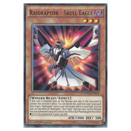 Yu-Gi-Oh! - Dimension of Chaos - Raidraptor - Skull Eagle (Common) DOCS-EN014