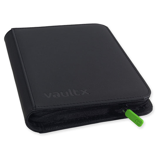 Vault X - 4-Pocket Exo-Tec® - Zip Binder - Black