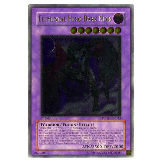 Yu-Gi-Oh! - Power of the Duelist - Elemental HERO Dark Neos (Ultimate Rare) POTD-EN033