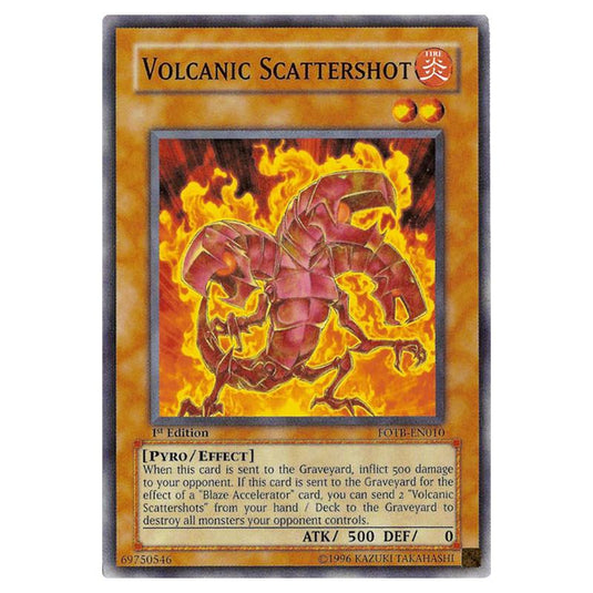 Yu-Gi-Oh! - Force of the Breaker - Volcanic Scattershot (Common) FOTB-EN010