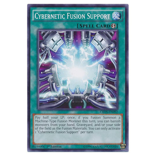 Yu-Gi-Oh! - Crossed Souls - Cybernetic Fusion Support (Common) CROS-EN092