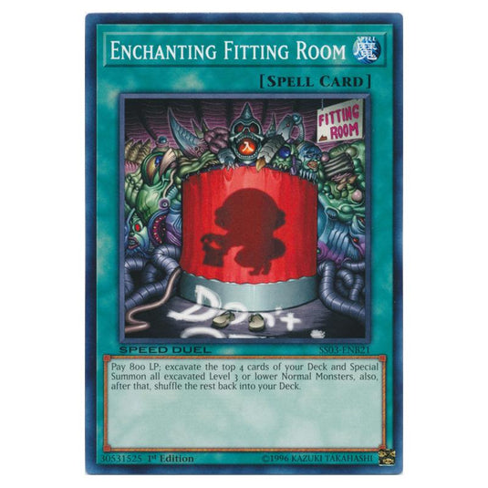 Yu-Gi-Oh! - Speed Duel Starter Decks - Ultimate Predators - Enchanting Fitting Room (Common) SS03-ENB21