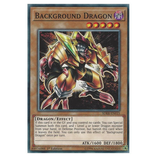 Yu-Gi-Oh! - Structure Deck - Rokket Revolt - Background Dragon (Common) SDRR-EN015