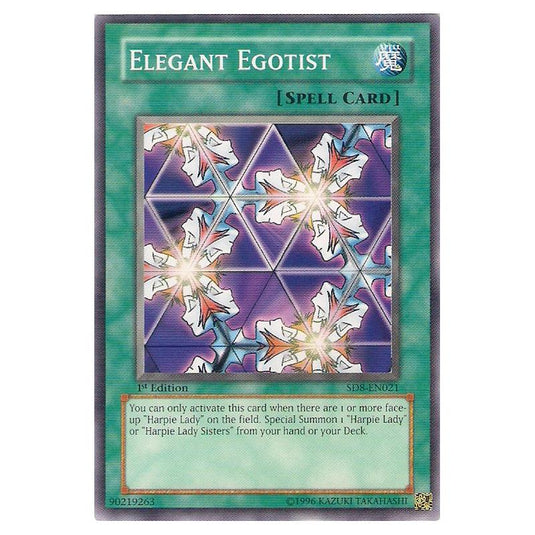 Yu-Gi-Oh! - Structure Deck - Lord of the Storm - Elegant Egotist (Common) SD8-EN021