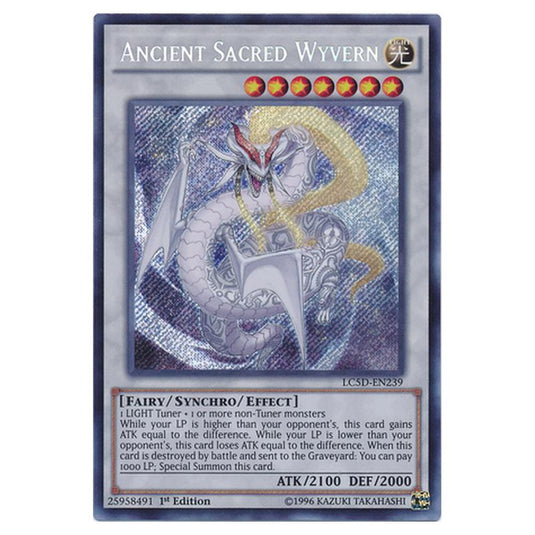 Yu-Gi-Oh! - Legendary Collection 5D's Mega Pack - Ancient Sacred Wyvern (Secret Rare) LC5D-EN239