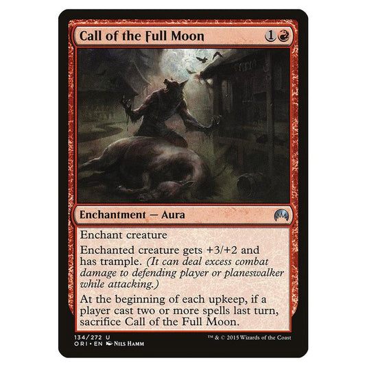 Magic The Gathering - Magic Origins - Call Of The Full Moon - 134/272 (Foil)