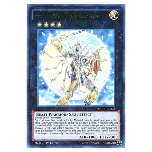 Yu-Gi-Oh! - 2014 Mega-Tin Mega Pack - Bujintei Tsukuyomi (Ultra Rare) MP14-EN223