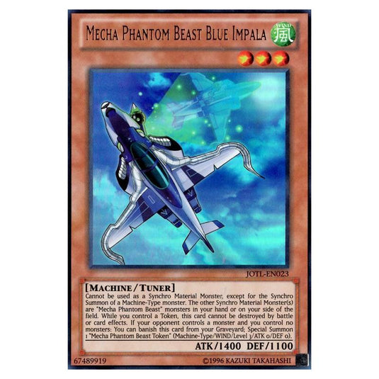 Yu-Gi-Oh! - Judgment of the Light - Mecha Phantom Beast Blue Impala (Ultra Rare) JOTL-EN023