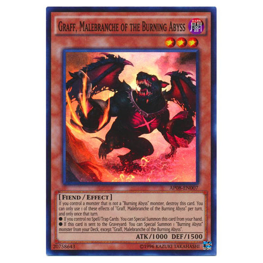Yu-Gi-Oh! - Astral Pack Eight - Graff, Malebranche of the Burning Abyss (Super Rare) AP08-EN007