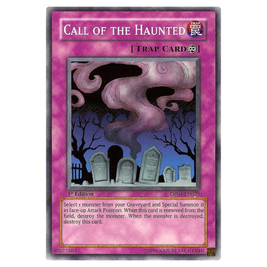 Yu-Gi-Oh! - Duelist Pack - Zane Truesdale - Call of the Haunted (Common) DP04-EN025