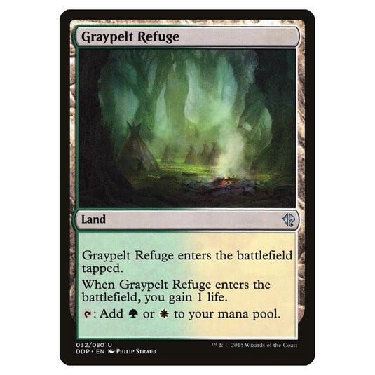 Magic the Gathering - Duel Decks: Zendikar vs. Eldrazi - Graypelt Refuge - 32