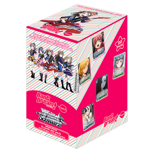 Weiss Schwarz - BanG Dream! Vol.2 - Booster Box (20 Packs)