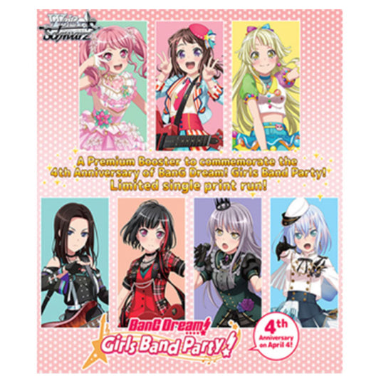 Weiss Schwarz - Premium - BanG Dream! Girls Band Party! - Booster Pack