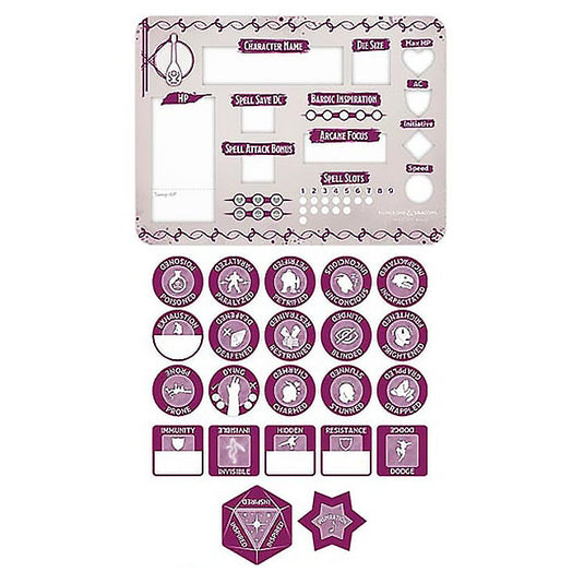 Dungeons & Dragons - Bard Token Set