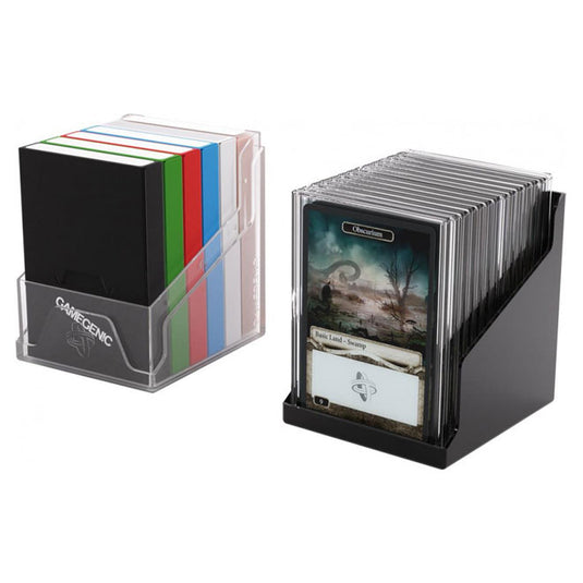 Gamegenic - Bastion 100+ XL - Deck Box - Black/Clear