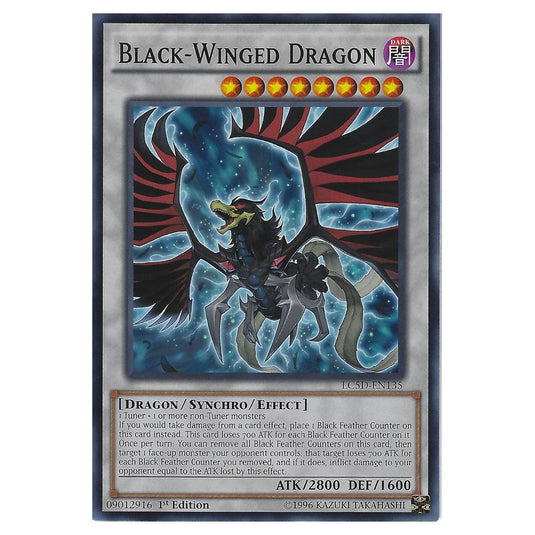 Yu-Gi-Oh! - Legendary Collection 5D's Mega Pack - Black-Winged Dragon (Ultra Rare) LC5D-EN135