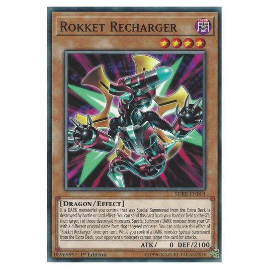 Yu-Gi-Oh! - Structure Deck - Rokket Revolt - Rokket Recharger (Common) SDRR-EN003