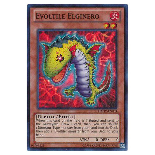 Yu-Gi-Oh! - Galactic Overlord - Evoltile Elginero (Super Rare) GAOV-EN083