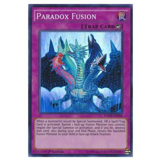 Yu-Gi-Oh! - Fusion Enforcers - Paradox Fusion (Super Rare) FUEN-EN058