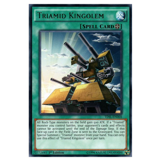 Yu-Gi-Oh! - The Dark Illusion - Triamid Kingolem (Rare) TDIL-EN064