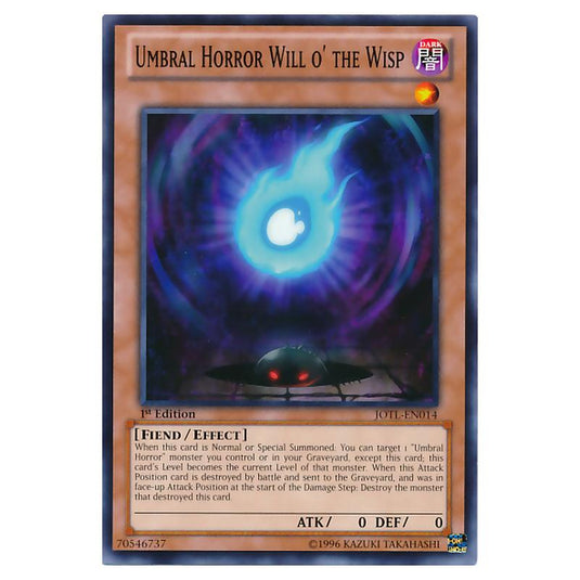 Yu-Gi-Oh! - Judgment of the Light - Umbral Horror Will o' the Wisp (Common) JOTL-EN014