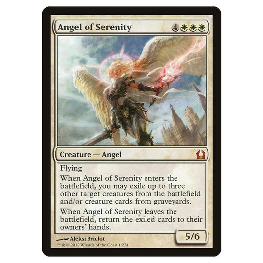 Magic The Gathering - Return To Ravnica - Angel Of Serenity - 1/274