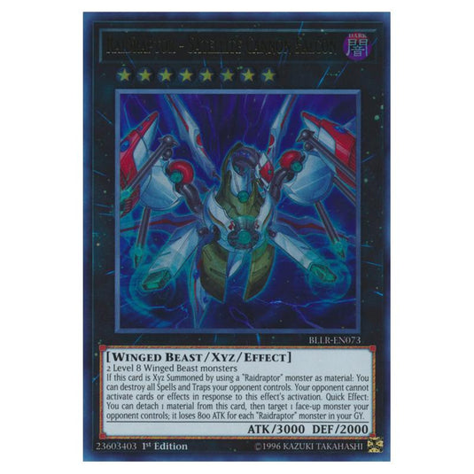 Yu-Gi-Oh! - Battles of Legend - Light's Revenge - Raidraptor - Satellite Cannon Falcon (Ultra Rare) BLLR-EN073