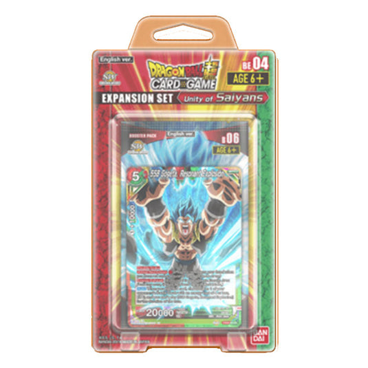 DragonBall Super Card Game - Expansion Set BE04 - Unity of Saiyans