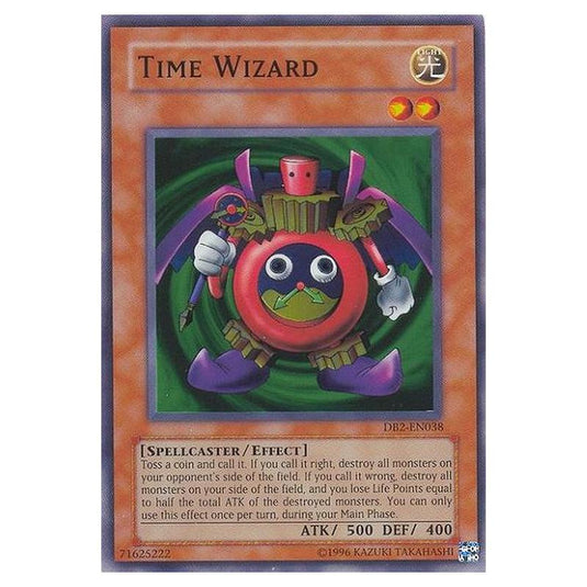 Yu-Gi-Oh! - Dark Beginning 2 - Time Wizard (Super Rare) DB2-EN038