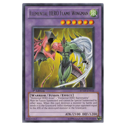 Yu-Gi-Oh! - Ra Yellow Mega Pack - Elemental HERO Flame Wingman (Rare) RYMP-EN016