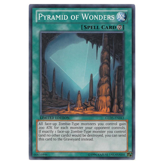 Yu-Gi-Oh! - Gold Series - Haunted Mine - Pyramid of Wonders (Common) GLD5-EN043