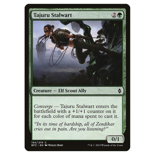Magic The Gathering - Battle For Zendikar - Tajuru Stalwart - 194/274 (Foil)