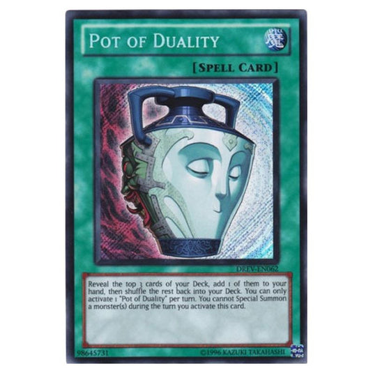 Yu-Gi-Oh! - Duelist Revolution - Pot of Duality (Secret Rare) DREV-EN062