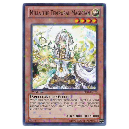 Yu-Gi-Oh! - Battle Pack - Epic Dawn - Milla the Temporal Magician (Starfoil Rare) BP01-EN168
