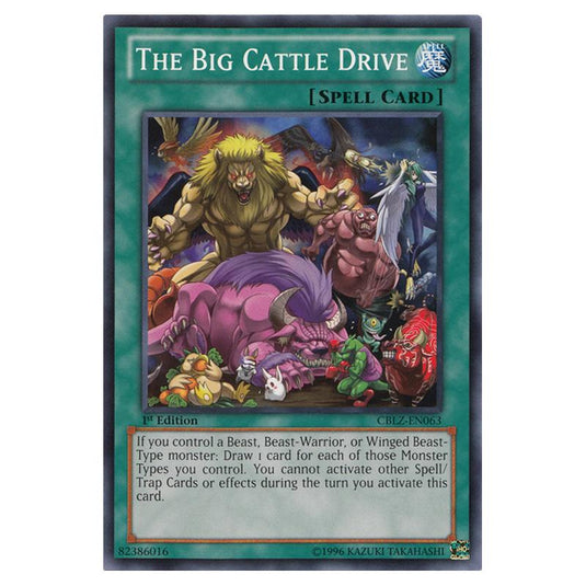 Yu-Gi-Oh! - Cosmo Blazer - The Big Cattle Drive (Common) CBLZ-EN063