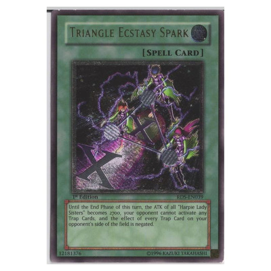 Yu-Gi-Oh! - Rise of Destiny - Triangle Ecstasy Spark (Ultimate Rare) RDS-EN039