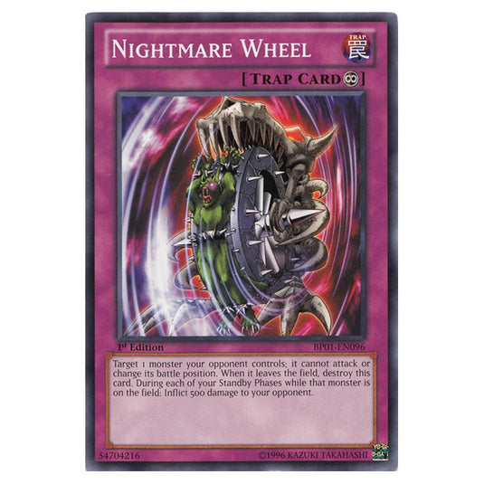 Yu-Gi-Oh! - Battle Pack - Epic Dawn - Nightmare Wheel (Common) BP01-EN096